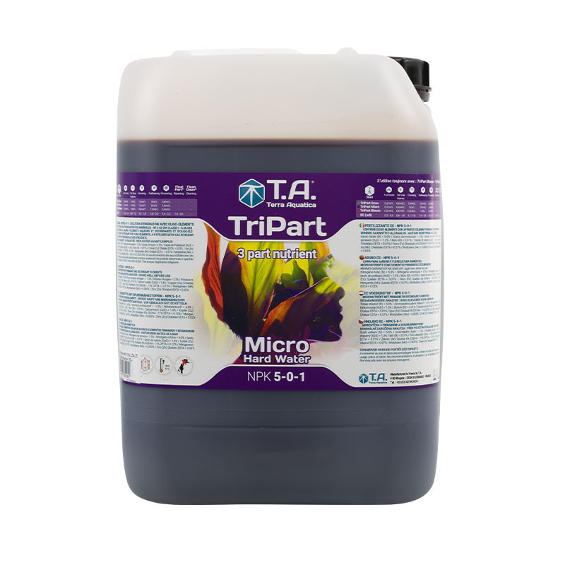 Terra Aquatica - Engrais TripartMicro eau dure 10L (Flora Micro)