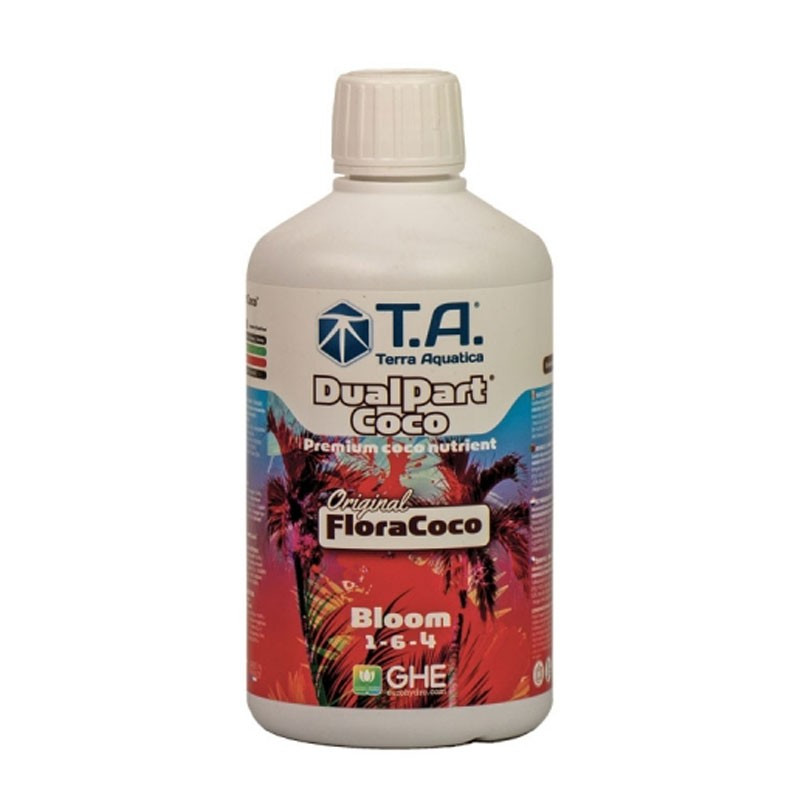 Terra Aquatica GHE - Engrais DualPart Coco Bloom 0.50L spécial culture coco