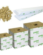 Cubes de laine de roche Grodan 1 x 1 x 1 cm Sac de 70L