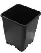 Grossiste Pots carrés en plastique